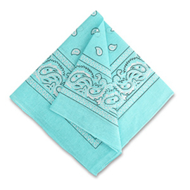 Bandana sjaal aqua