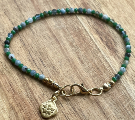 Armband green forest