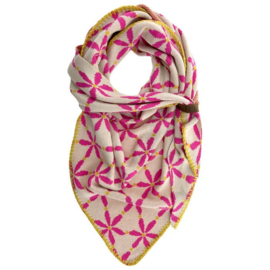 Sjaal jasmijn pink