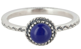 Ring zilver 925 blauw