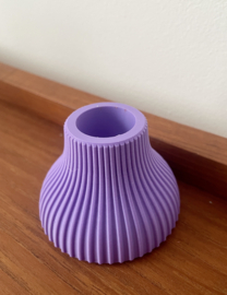 Kaarsenhouder Kees purple