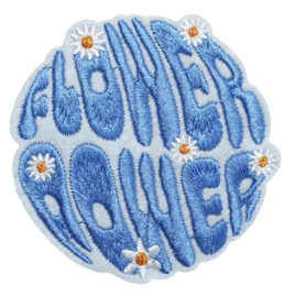 Strijkapplicatie Flower Power