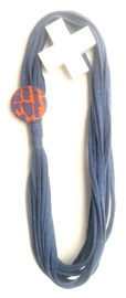 Happy necklace jeans