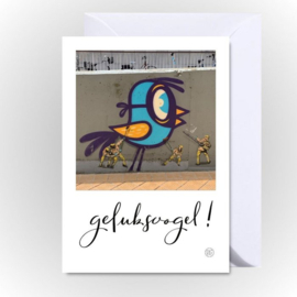 Kaart "Geluksvogel"