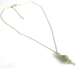 Ketting gold vis