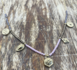 Ketting pink gold