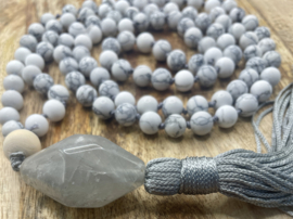 Mala ketting grey