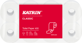 Katrin Classic toiletpapier 400, 2 laags, wit tissue, 48 rol