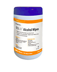 Sol Millenium 70% Alcohol medical wipes - 110 stuks