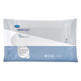 MoliCare® Skin clean verzorgende washandjes 8 stuks
