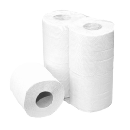 TOILETPAPIER 2 LAAGS - CELLULOSE -  400 VEL - 40 ROLLEN