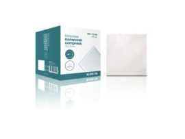 Klinion gaaskompres nonwoven 10x10cm - 4 laags - 100 stuks