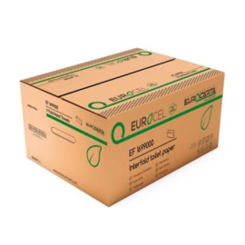 Eurocel Toiletpapier bulkpack - 2 laags - 40 pakken a 225 vel