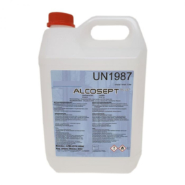 ALCOHOL OPPERVLAKTE 5LTR DESINFECTIE ALCOHOL 80% 5LITER TOELATINGSNUMMER: 14022 N