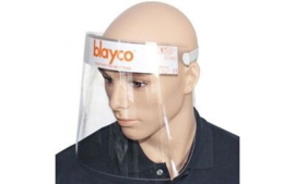 Blayco face protection shield per stuk