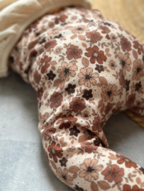 Broekje flowers Brown