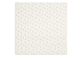 Hydrofiel Multidoek Twig olive green 115x115cm - 2 Stuks
