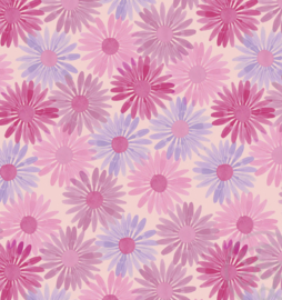 Knoopmutsje flowers pink