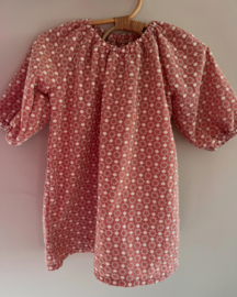 Jurkje 3/4 mouw ‘peach’