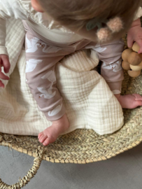 Broekje Swan Taupe/pink