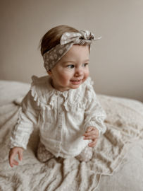 Broekje Floral Mila Taupe