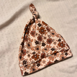 Broekje Flowers Brown