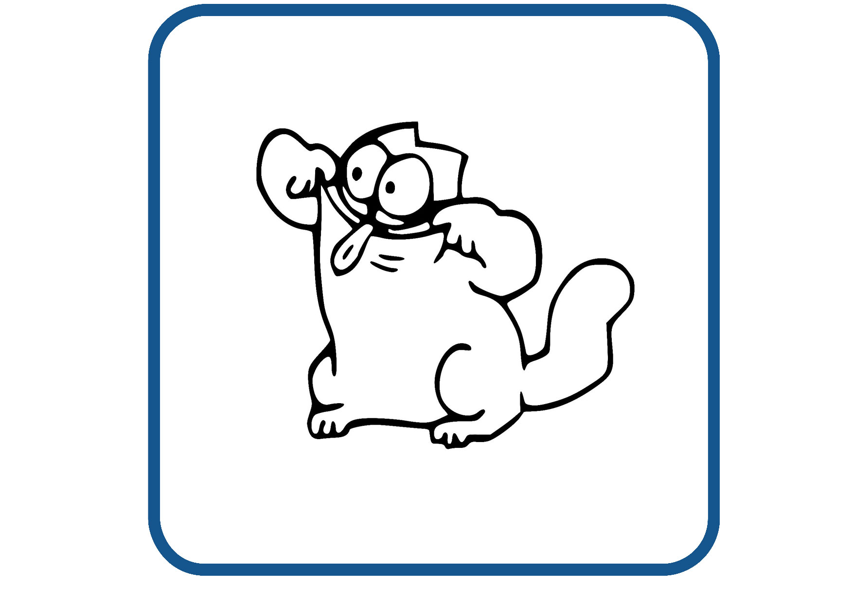 Simon Katze design 7 sticker