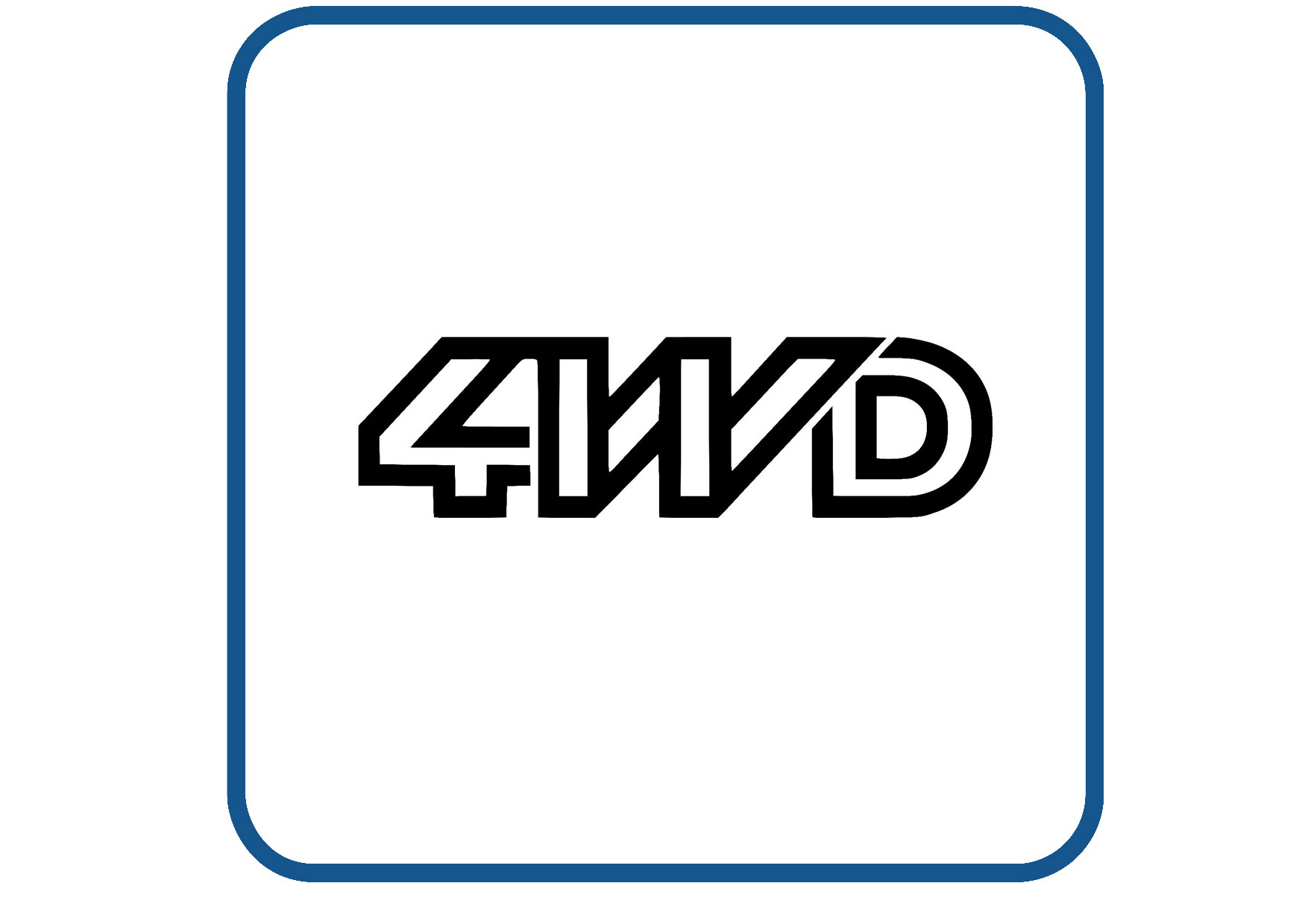 4WD Syncro sticker