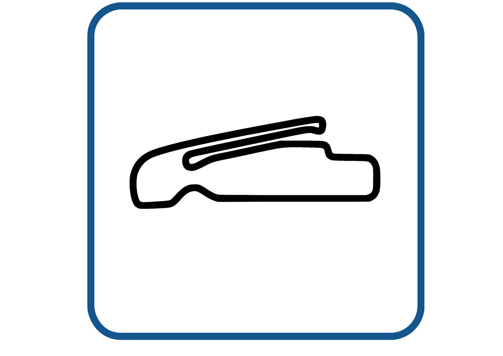 Leipzig Porsche testing centre 2 circuit sticker