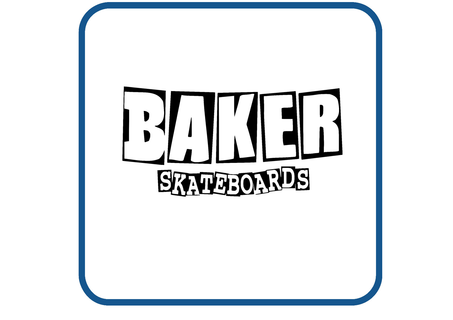 Baker skateboards sticker