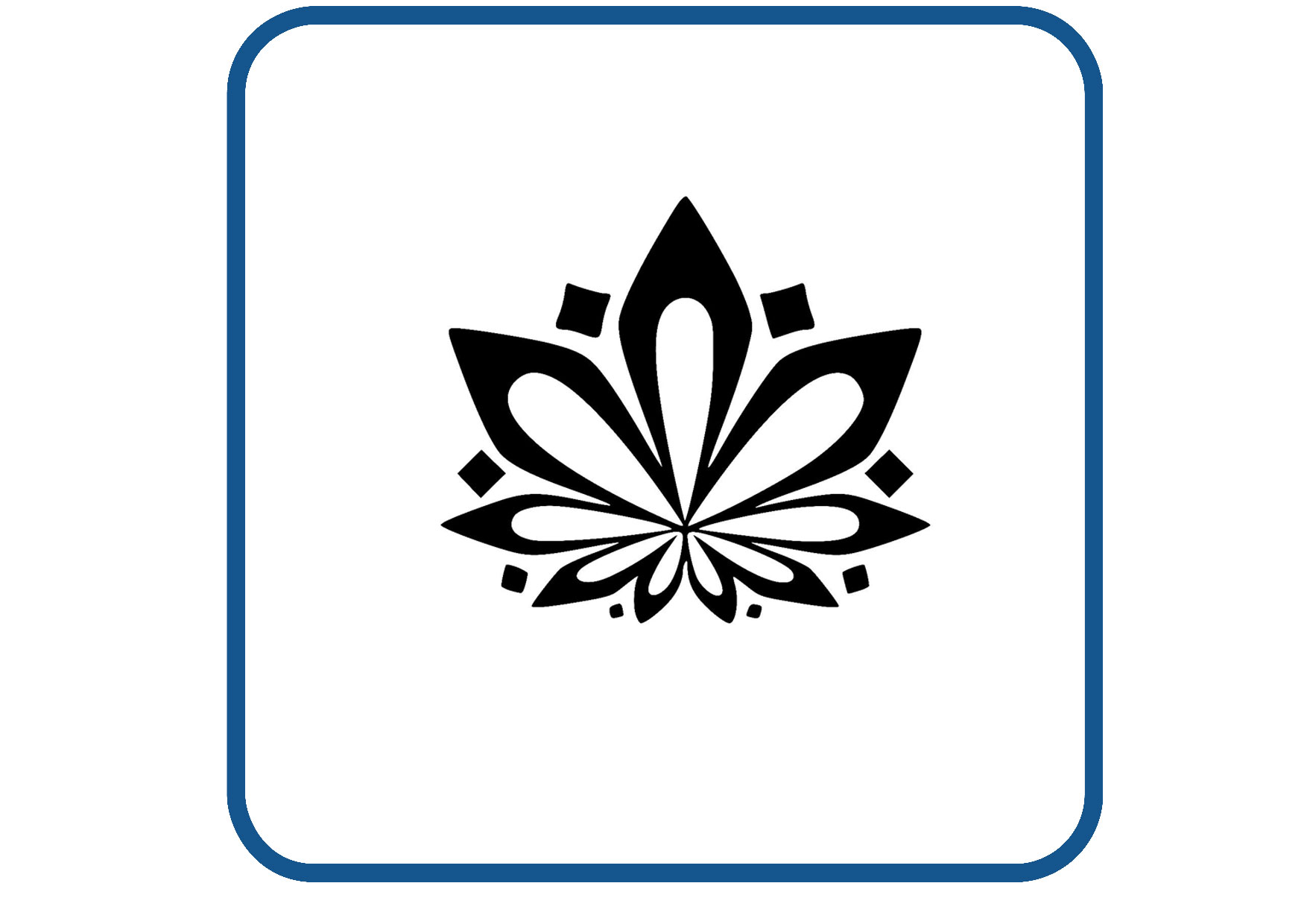 Bloem design 3 sticker