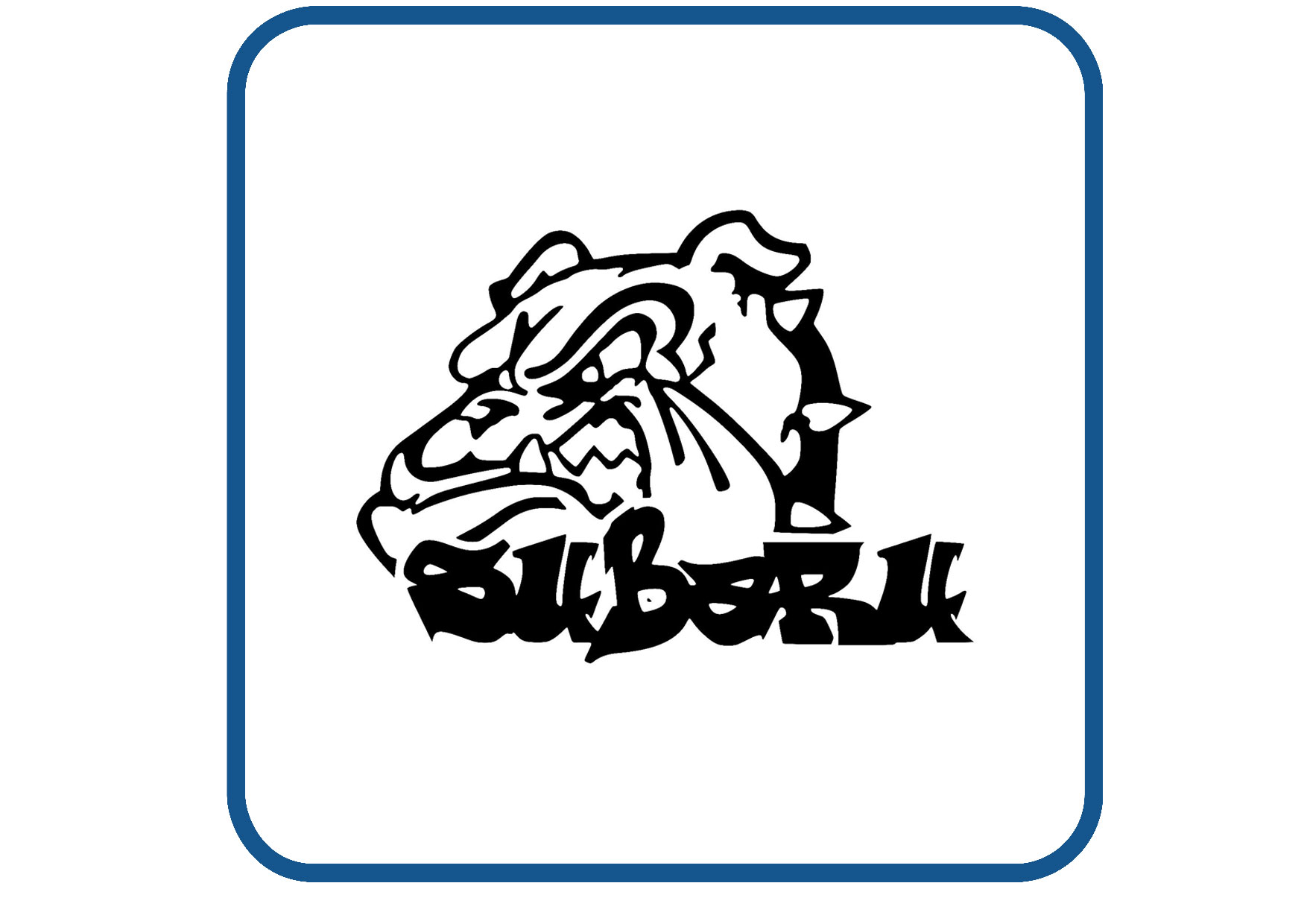 Subaru Bulldog sticker