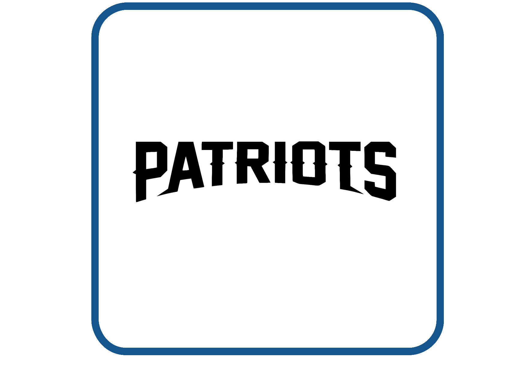Patriots sticker