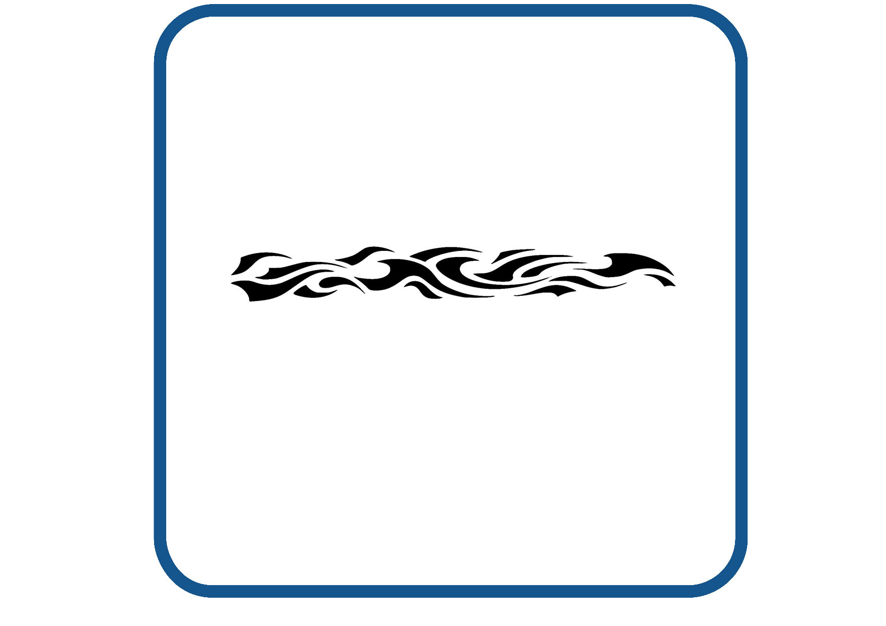 Vlammen design 33 sticker