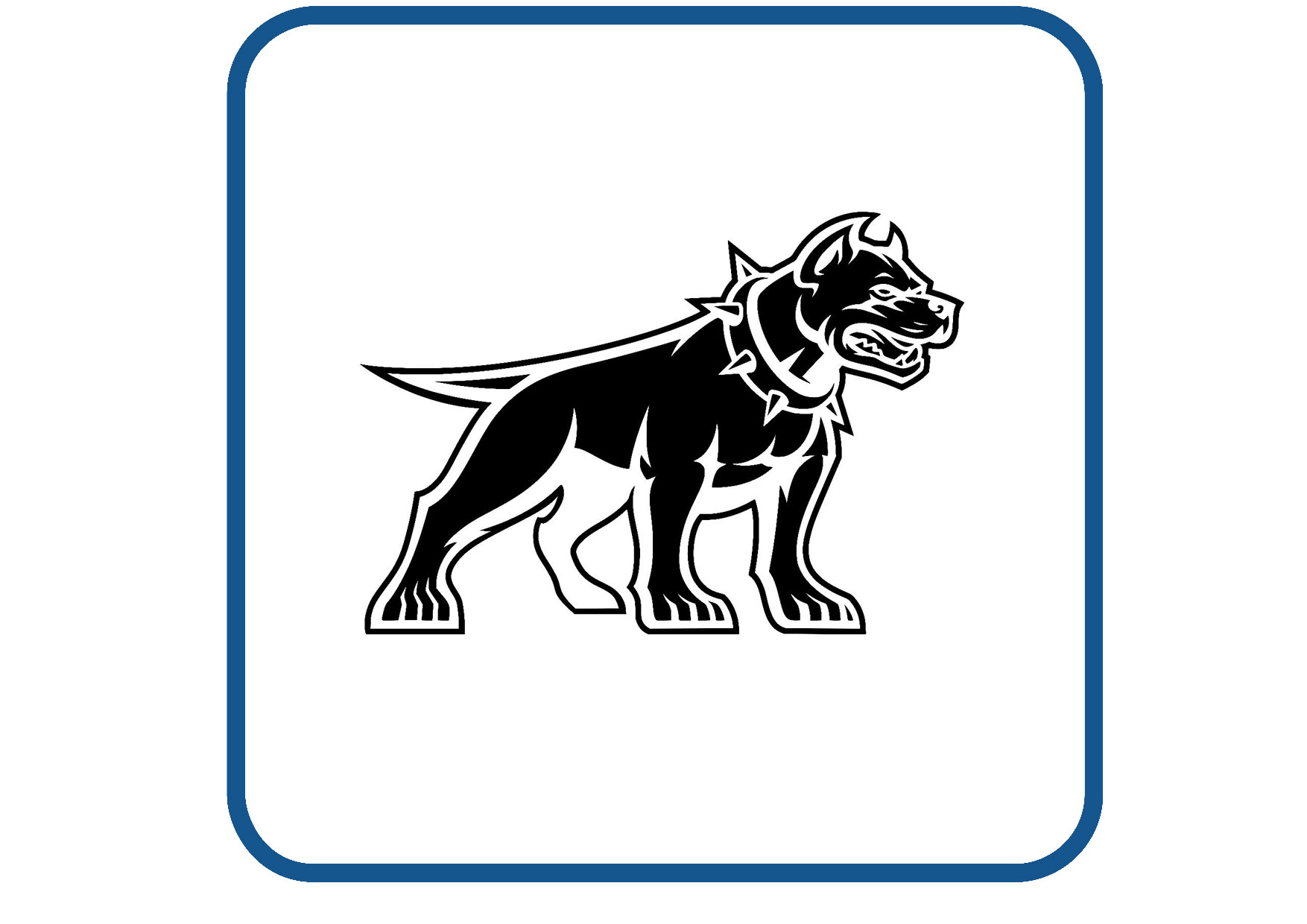 Pitbull design 4 sticker