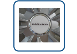 Karmann naafstickers