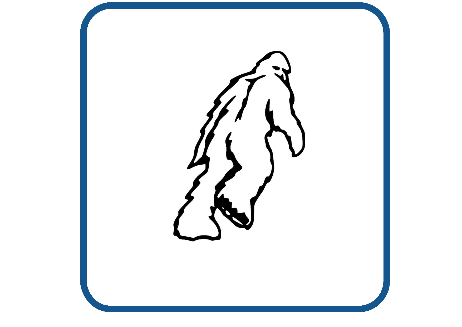 Yeti logo sticker