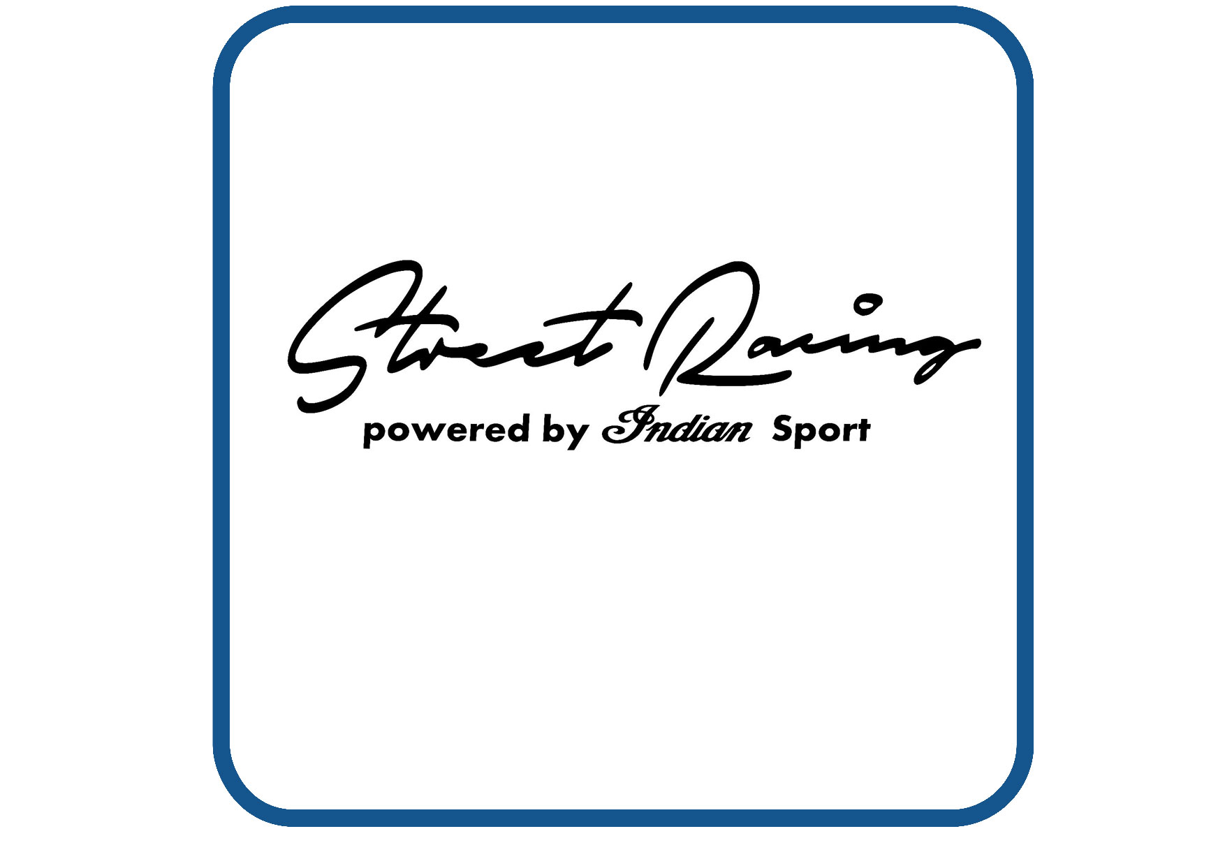 Indian Street Racing sticker