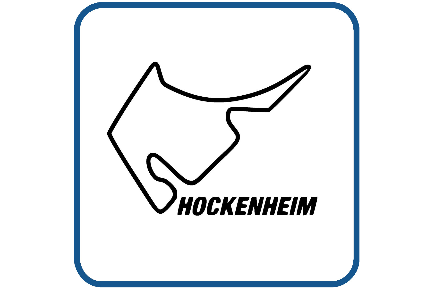Hockenheim circuit sticker