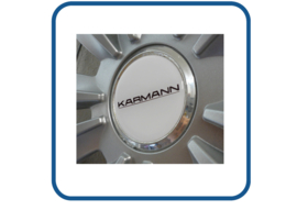 Karmann naafstickers