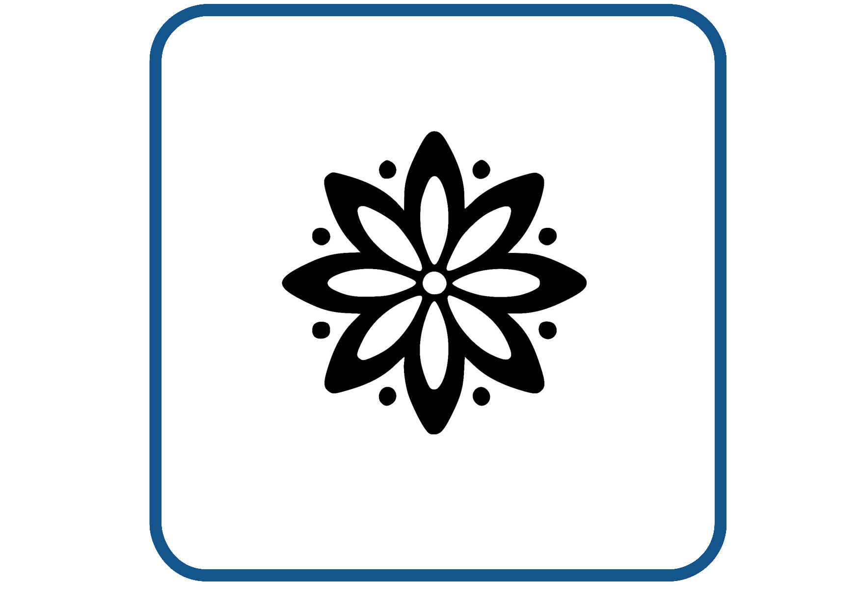 Bloem design 2 sticker