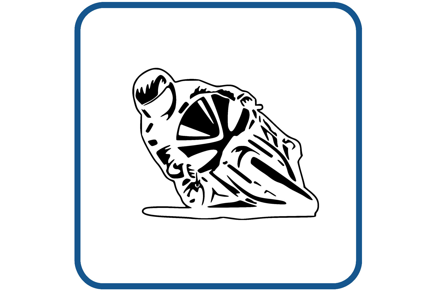 Cross sticker