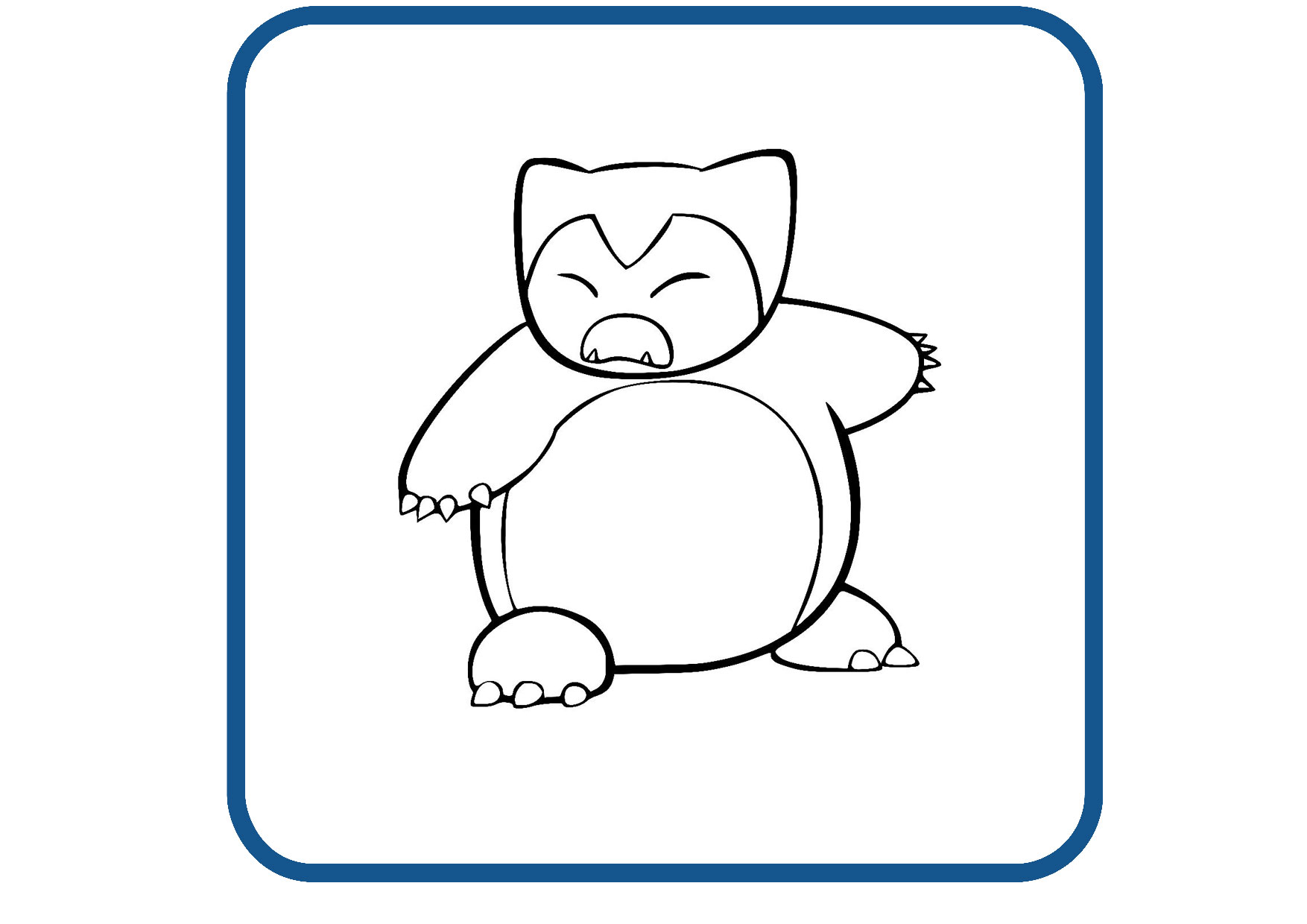 Snorlax sticker