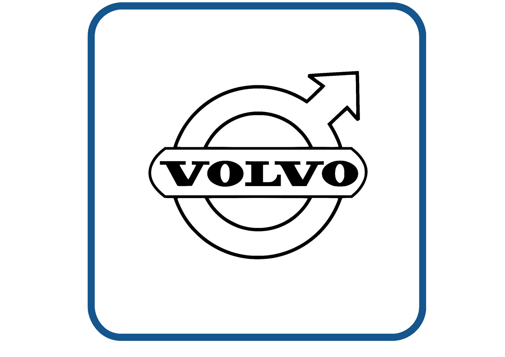 Volvo design 2 sticker