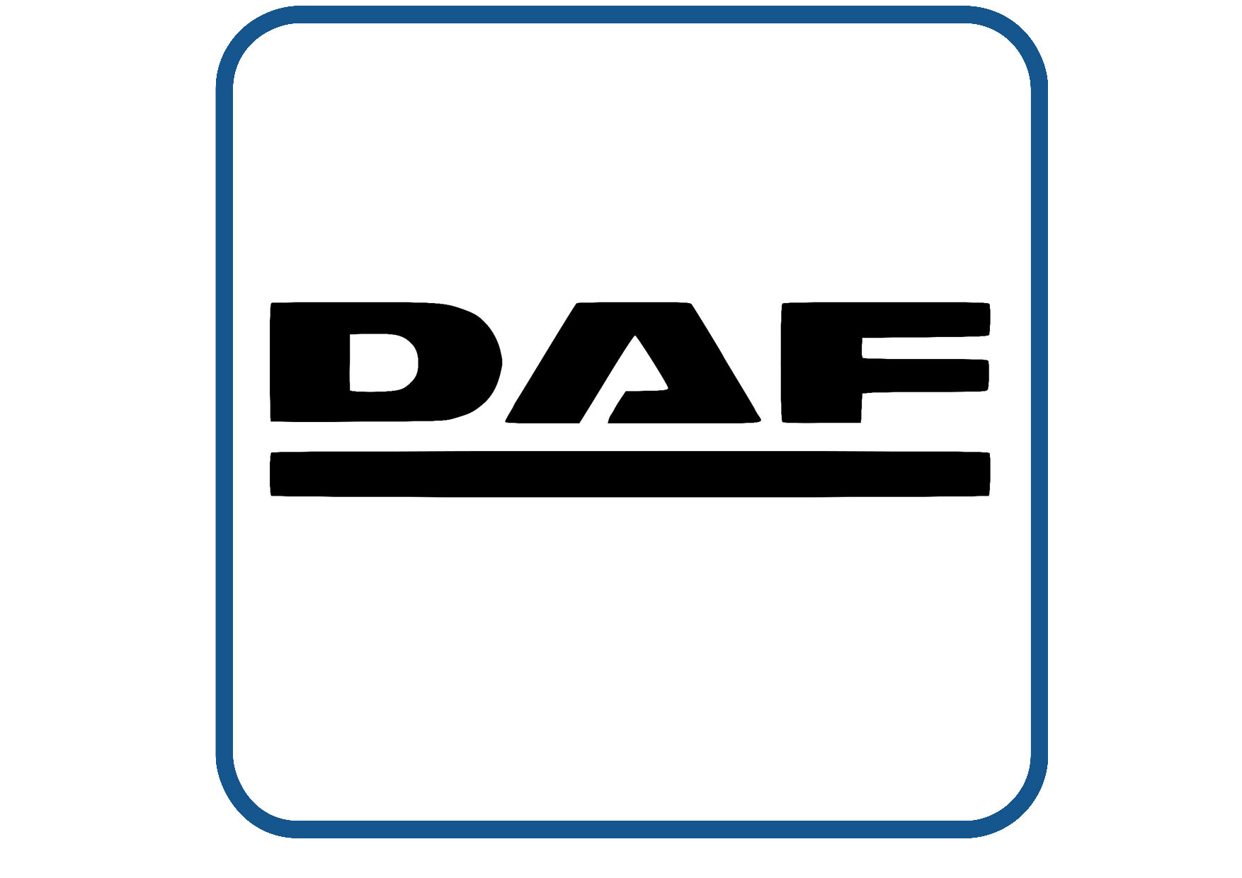 DAF met streep sticker