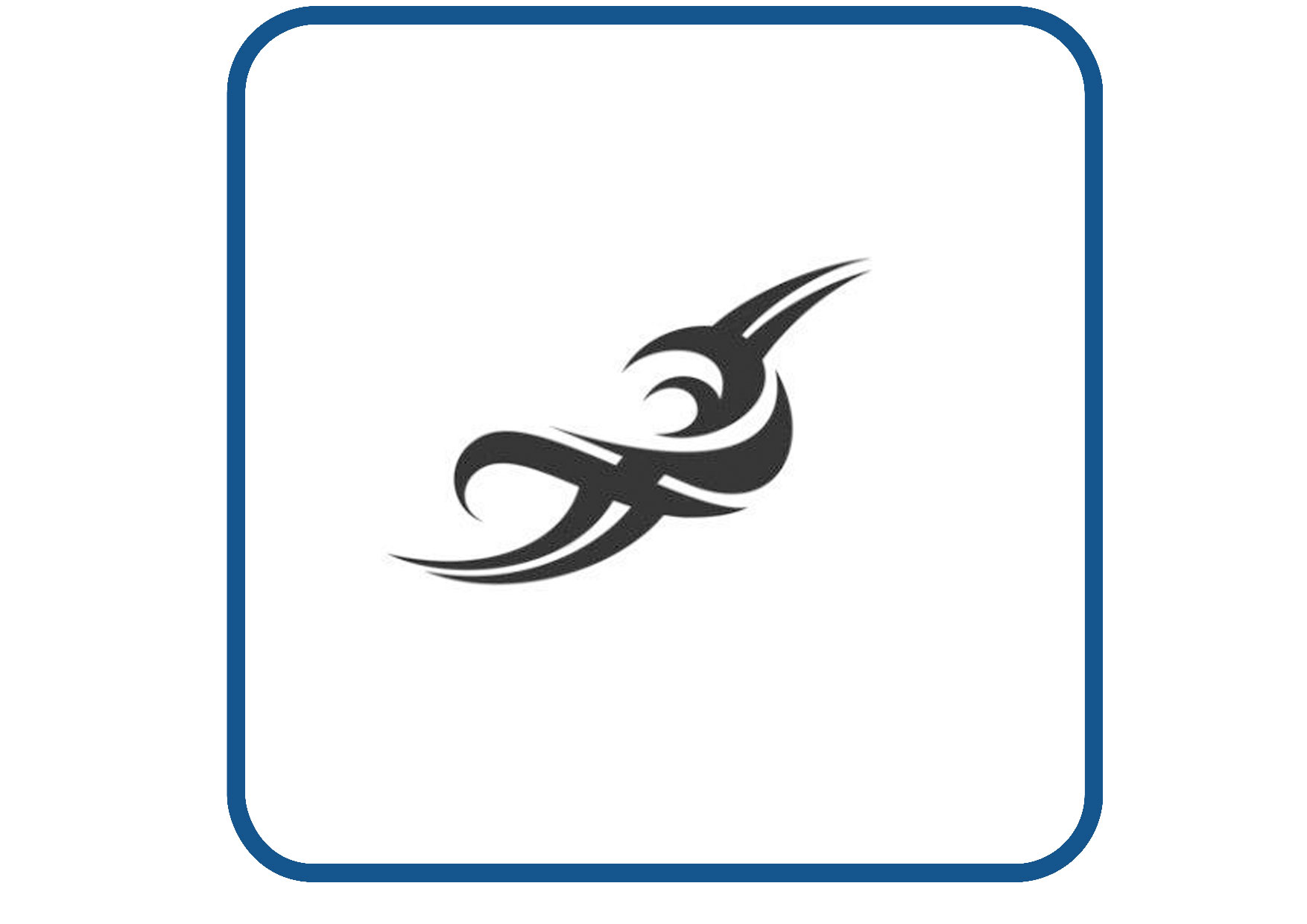 Tribal design 10 sticker