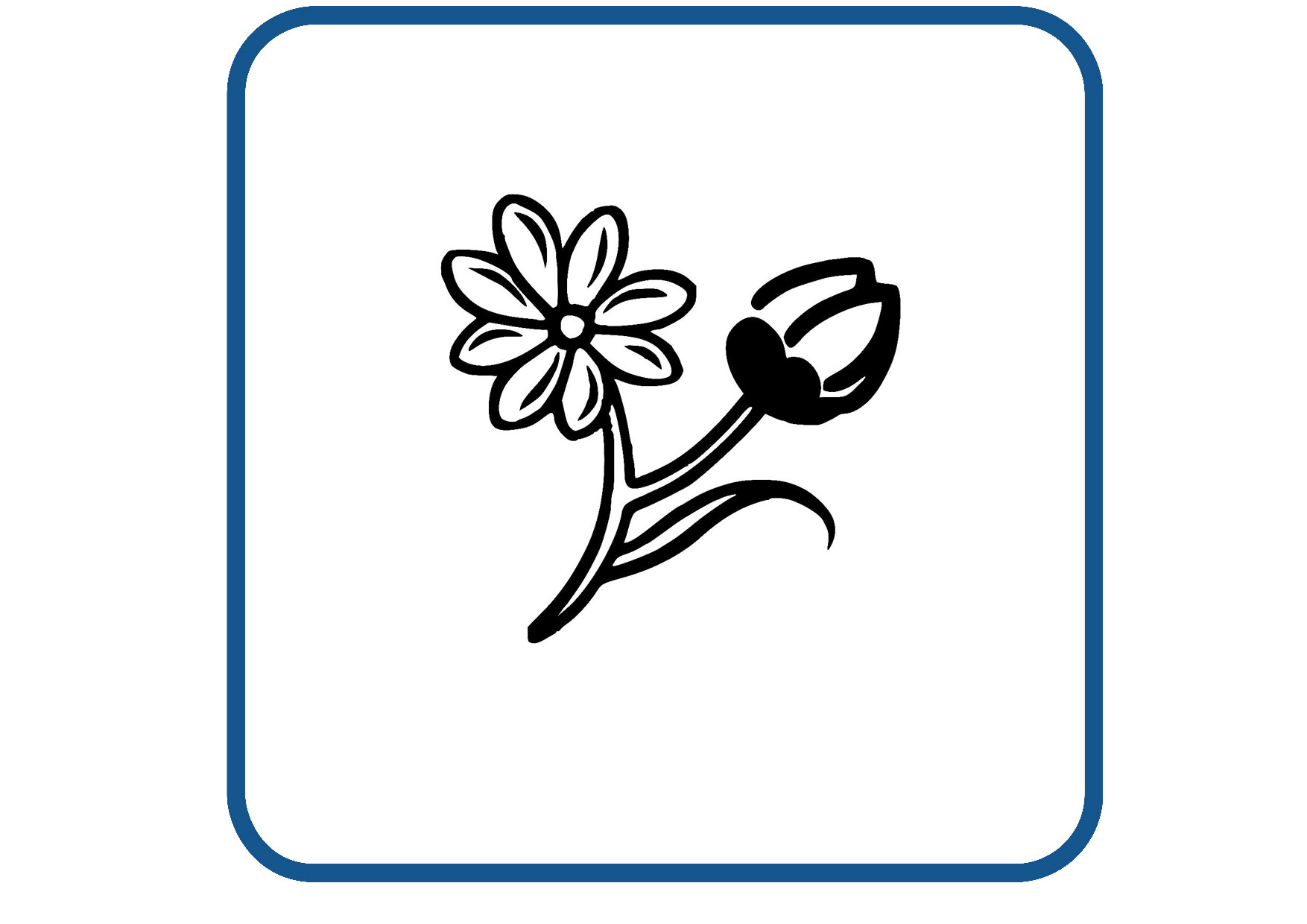 Bloem design 31 sticker