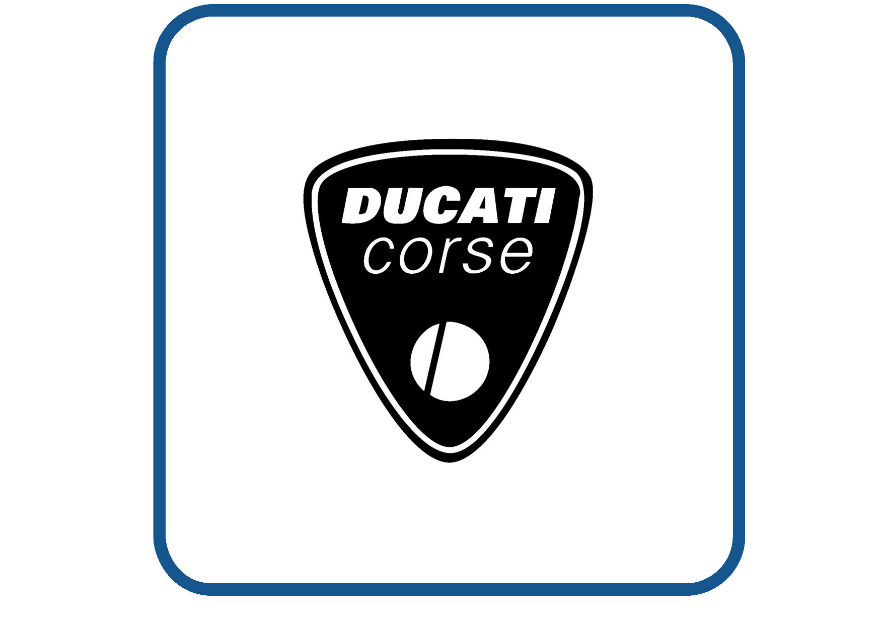 Ducati Corse logo sticker