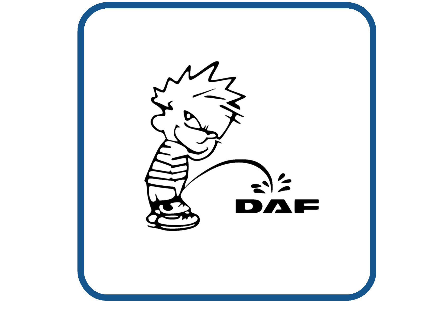 DAF Calvin sticker