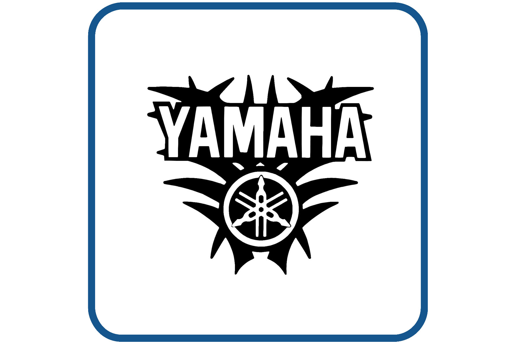 Yamaha tribal sticker